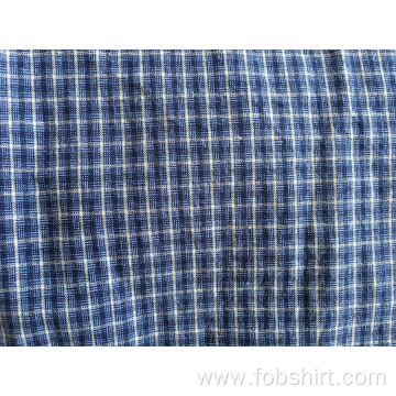 Cotton Yarn Dyed Plaid Shirt